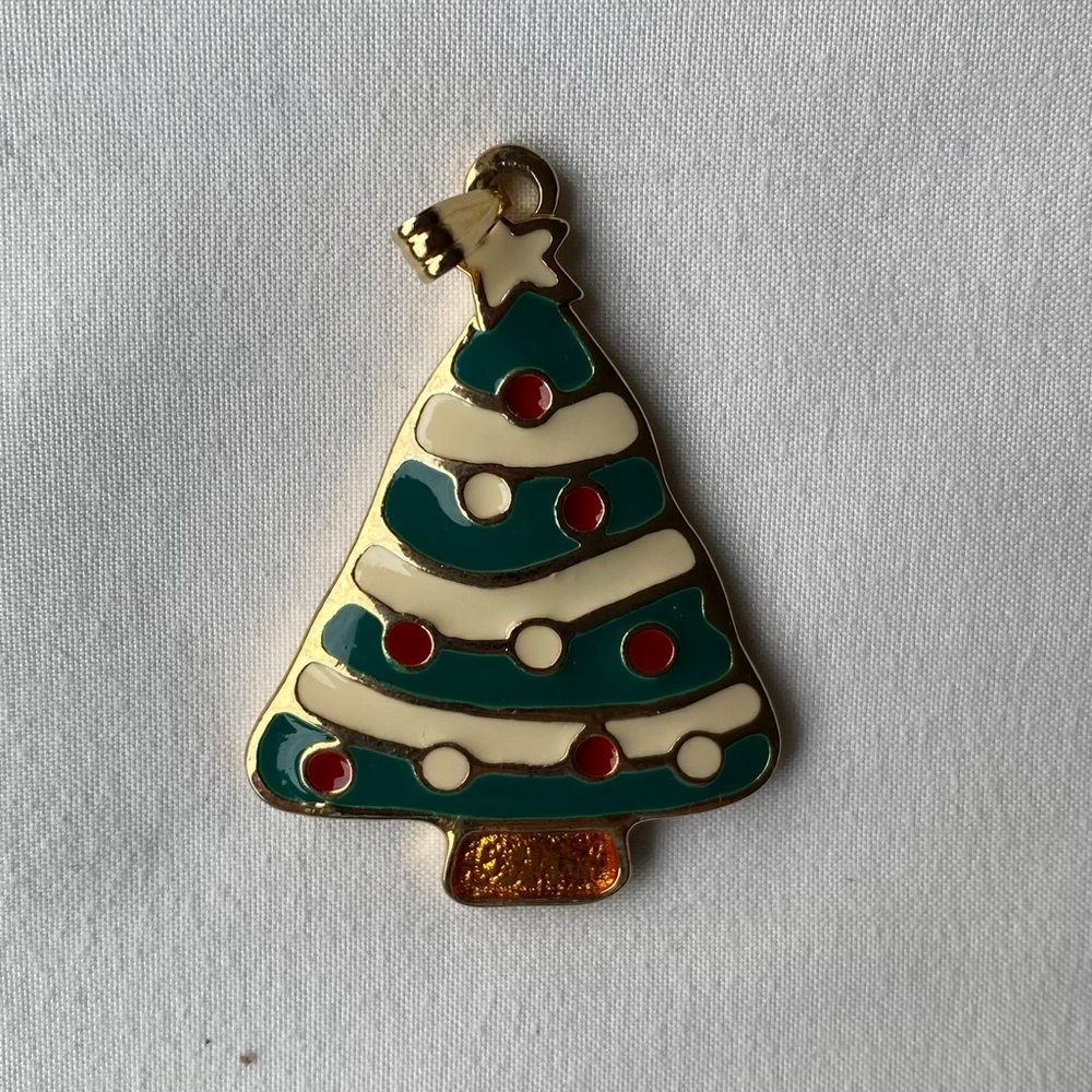 Vintage Wallace Silversmiths "Christmas Cookie" Tree Ornament / Pendant